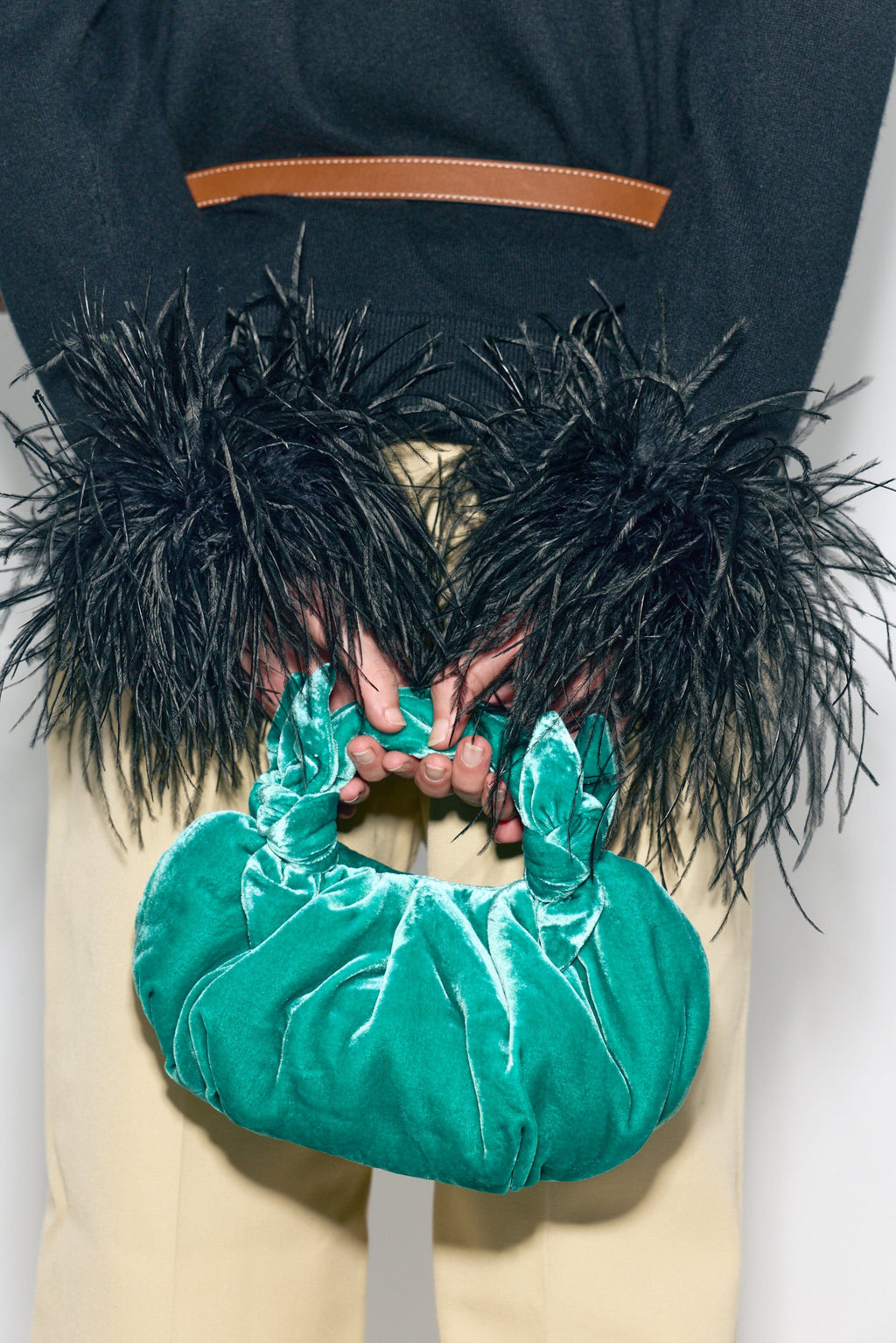 Bernatta Bag Velvet Green