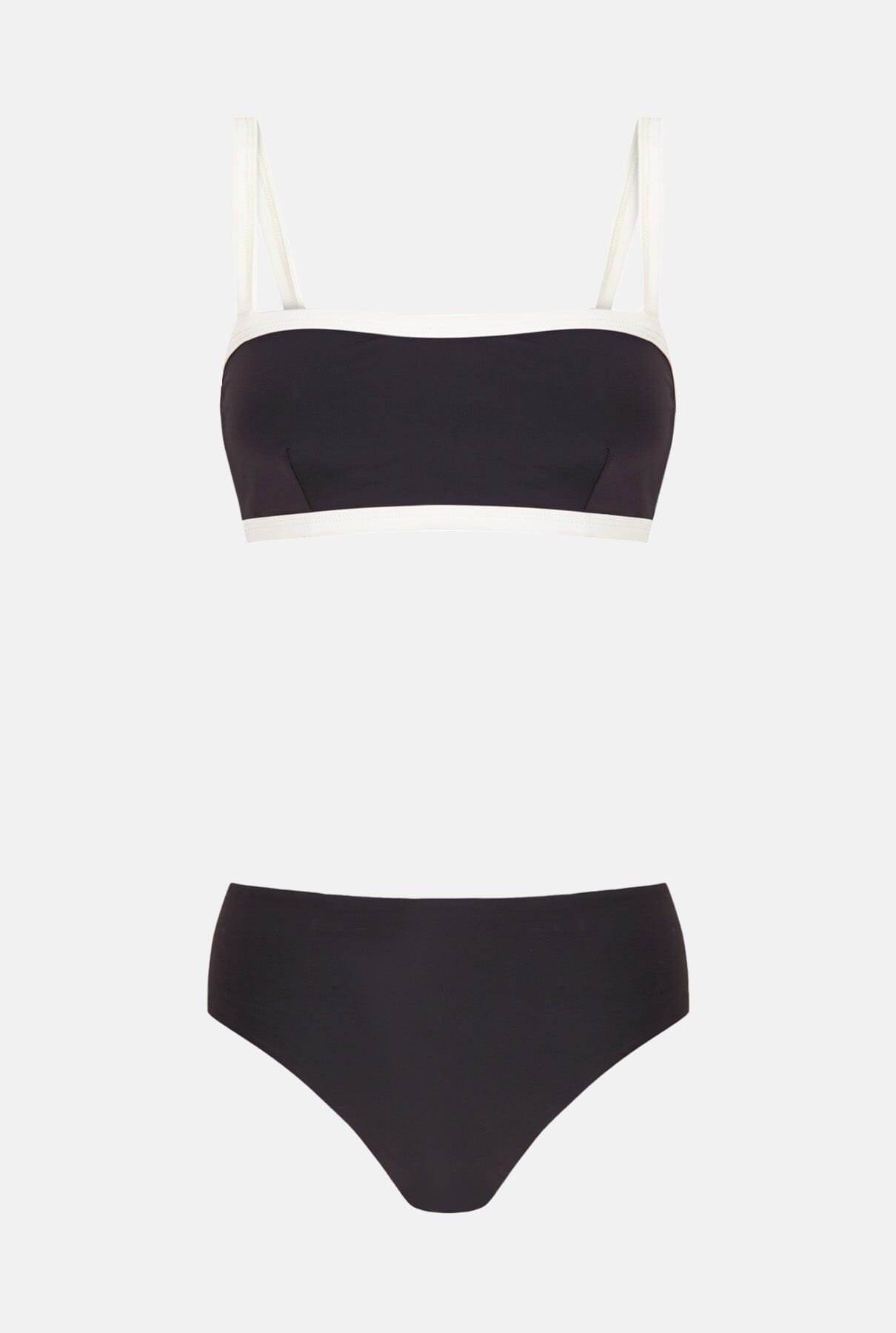 BIKINI TOP BANDEAU ISLA GRIS