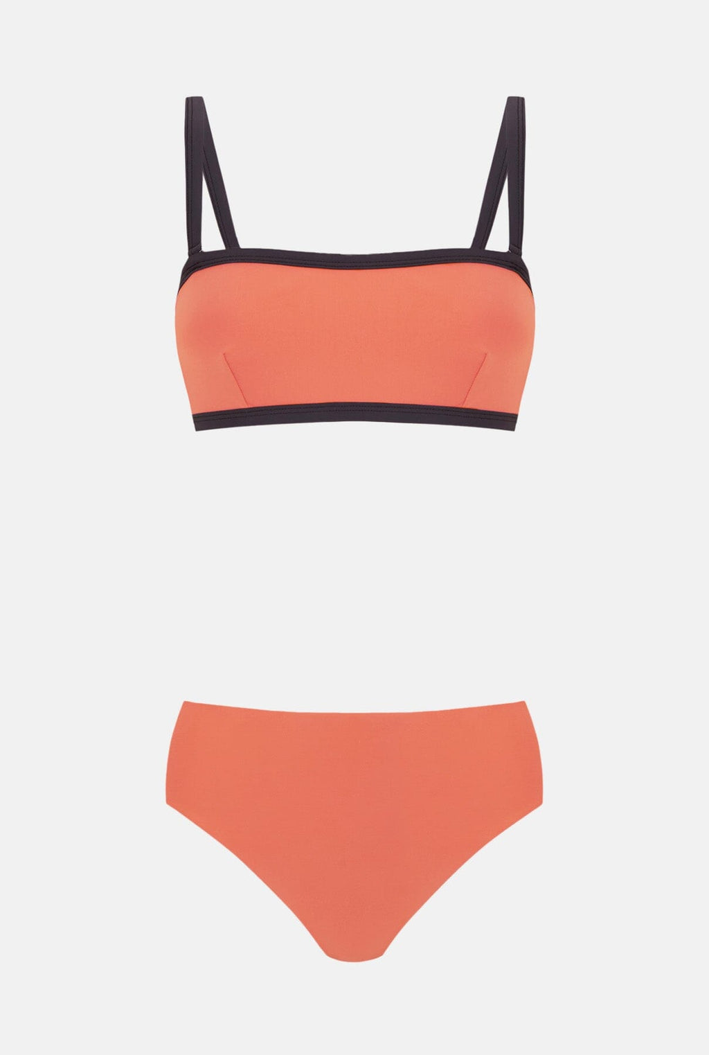 BIKINI TOP BANDEAU ISLA NARANJA