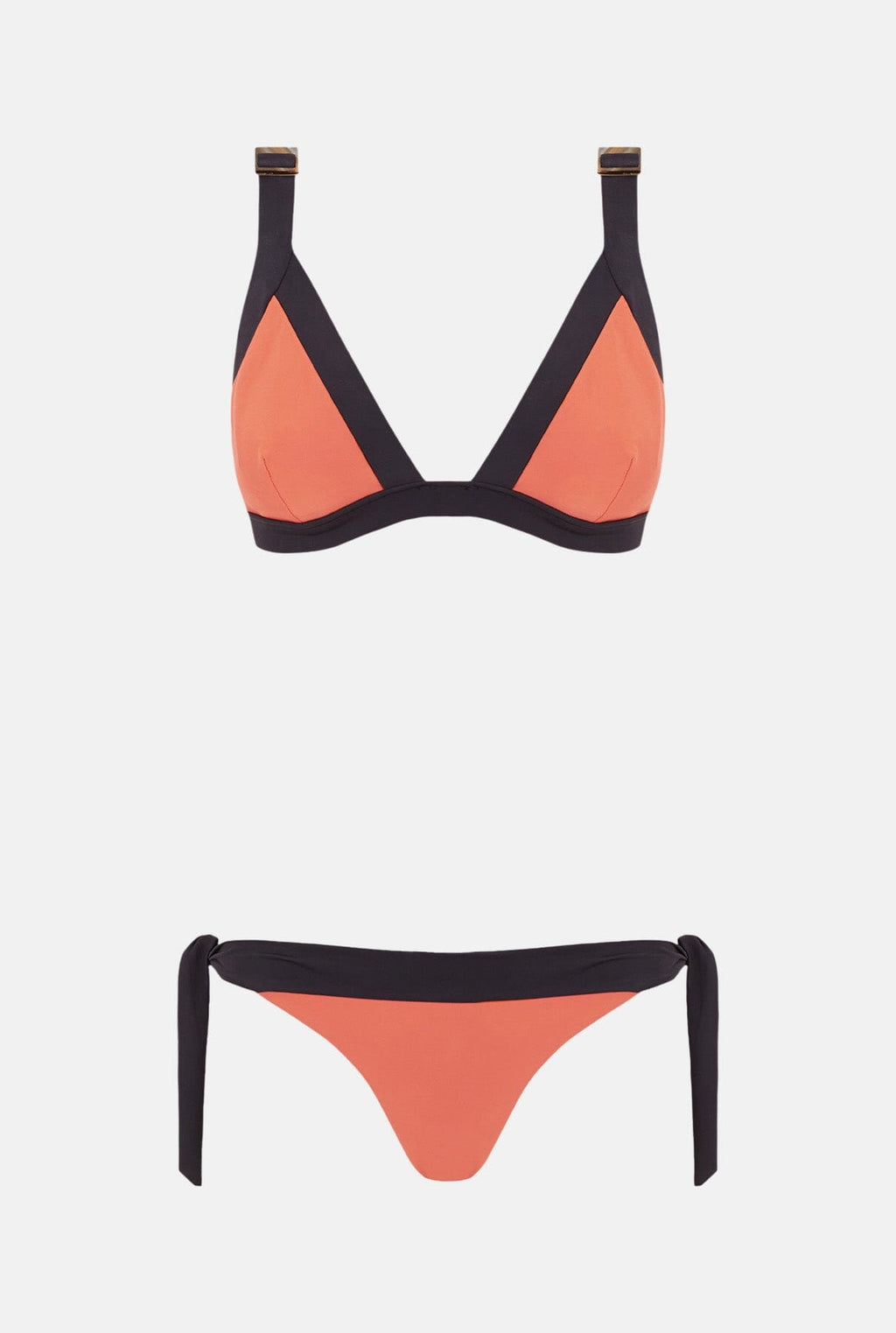 BIKINI TOP TRIANGLE ISLA NARANJA