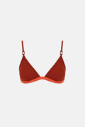 BIKINI TOP TRIÁNGULO SALITRE TERRA