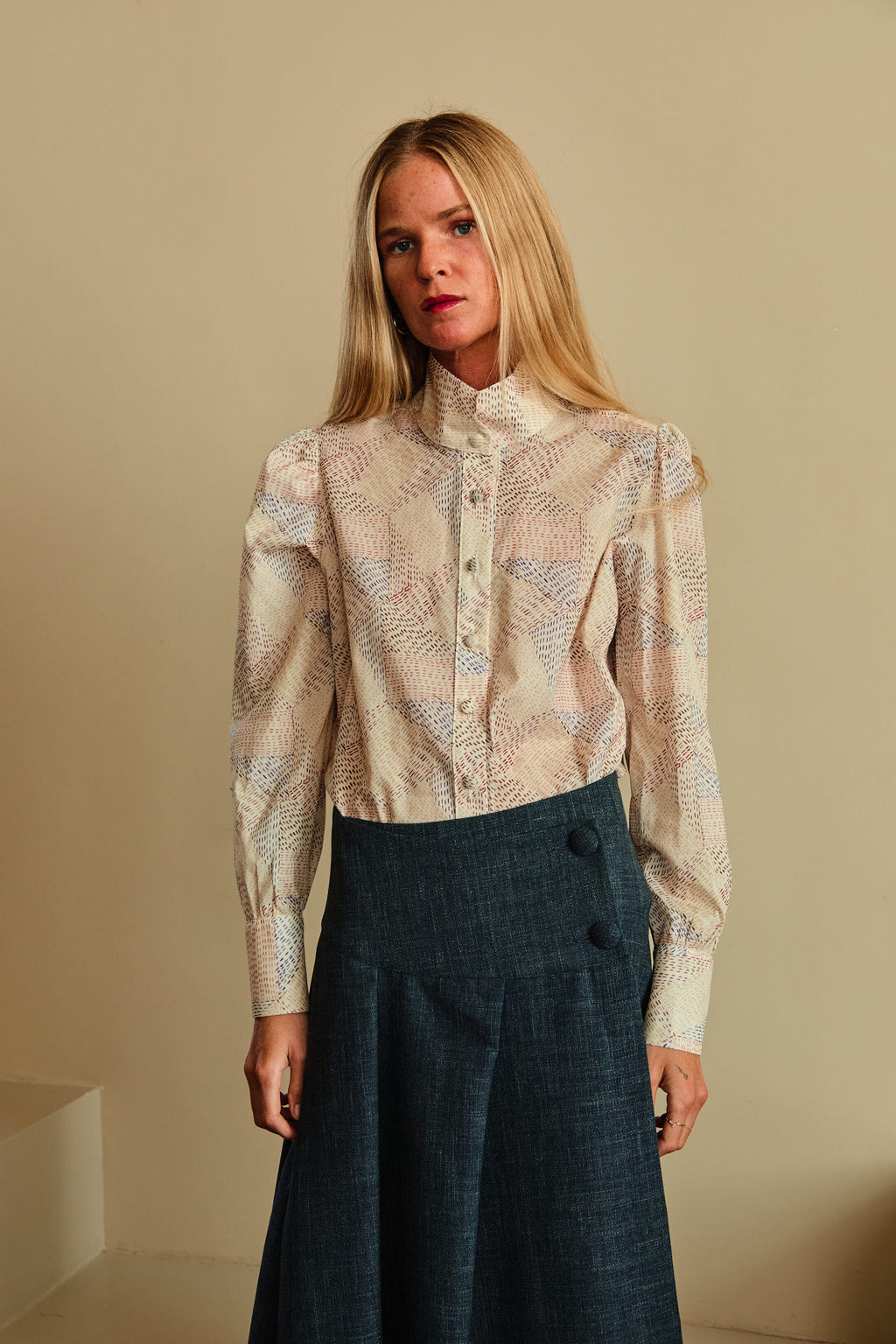 Blusa Pureza Lazo Estampada