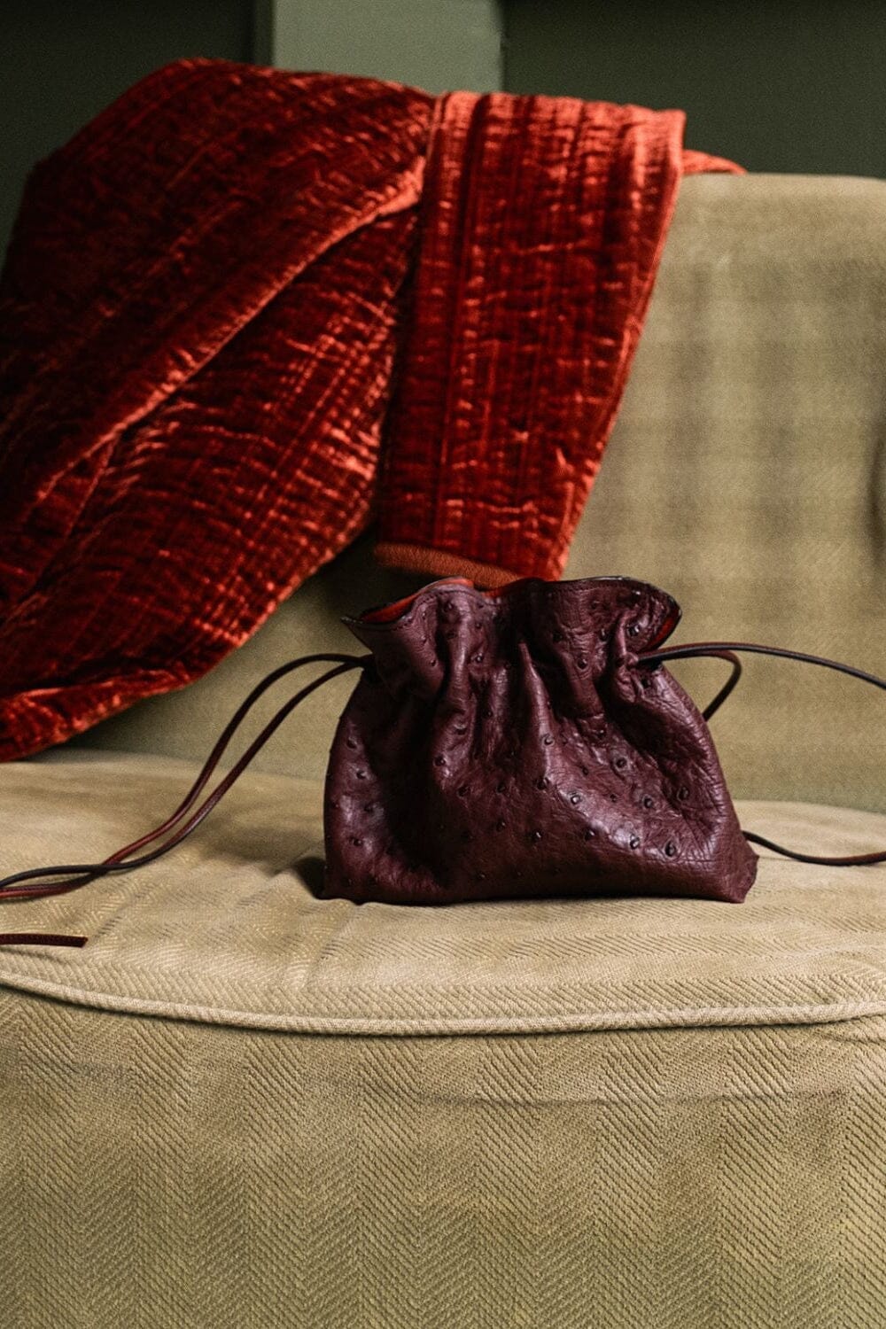 Bolso Coupé burdeos