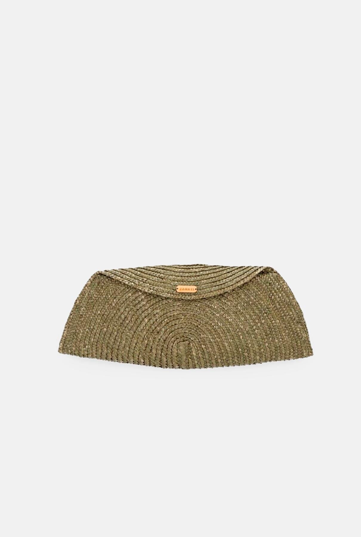 Bolso de mano Baguette mediana verde oliva