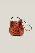 Bolso Tonneau Marrón