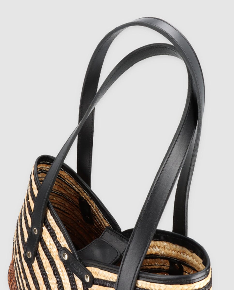 Bolso Tote Maxi Petalo tricolor