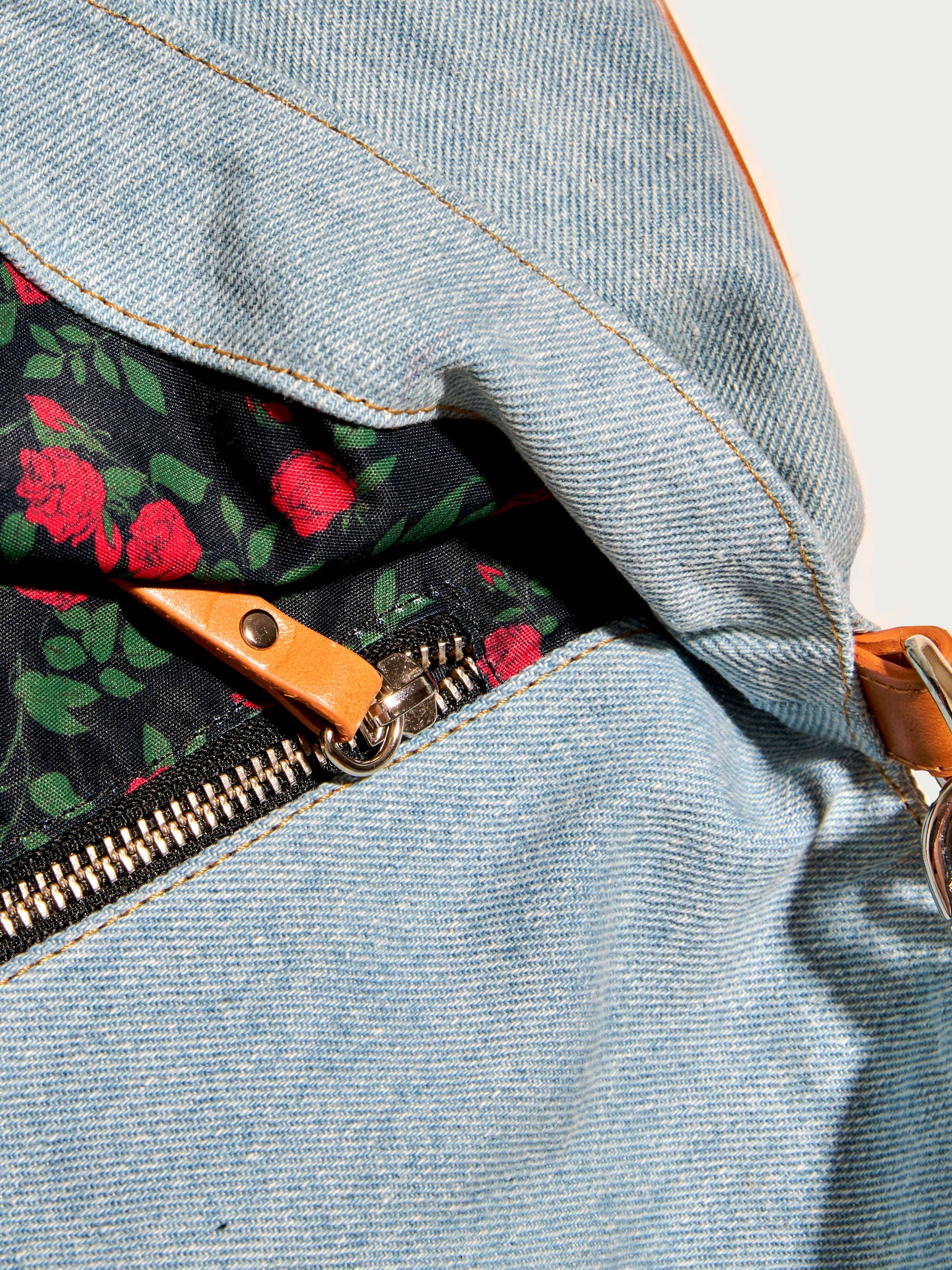 Bolso Vaquero de la rosa