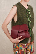 BOW BAG | BURGUNDY