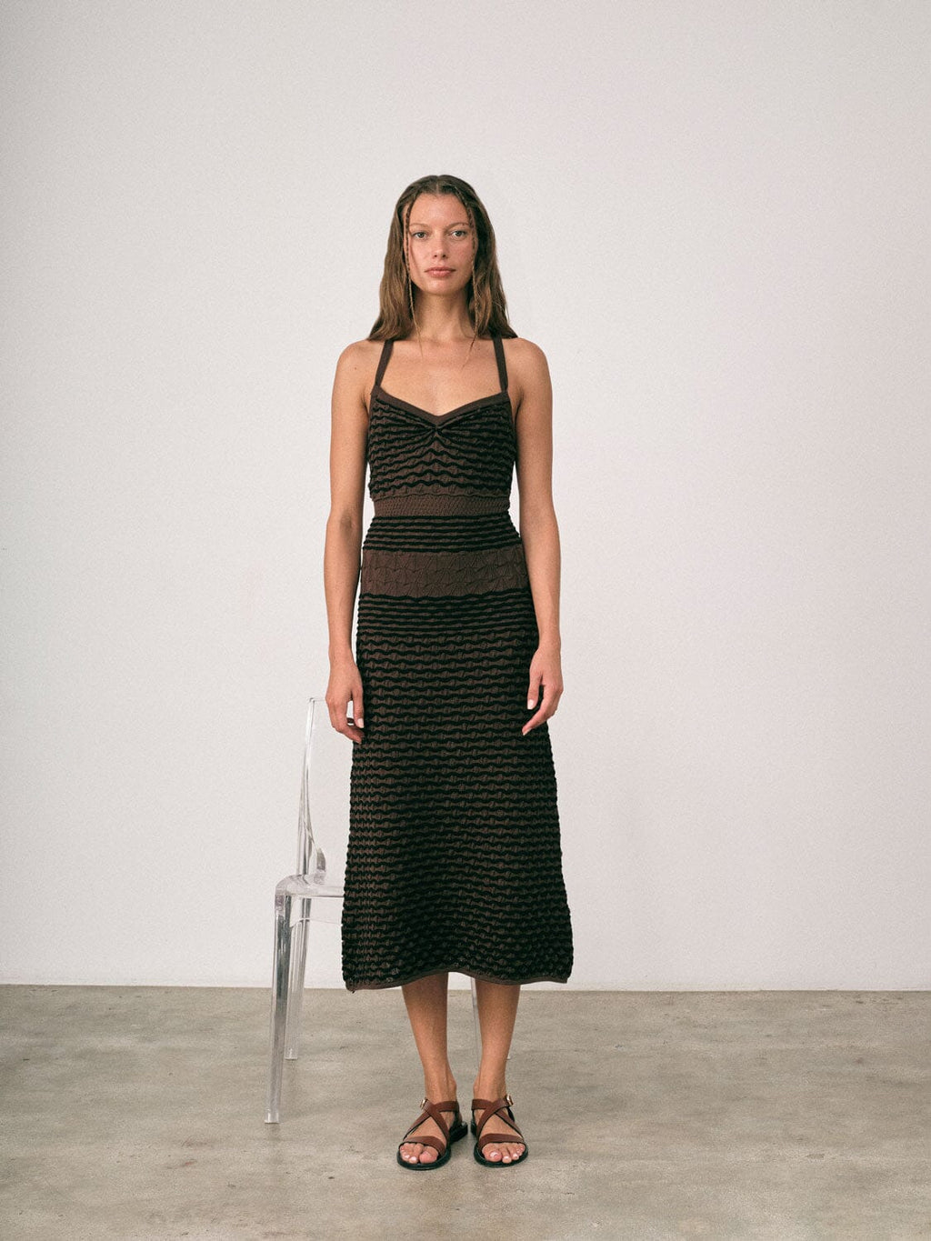 Cadaques Dress Brown