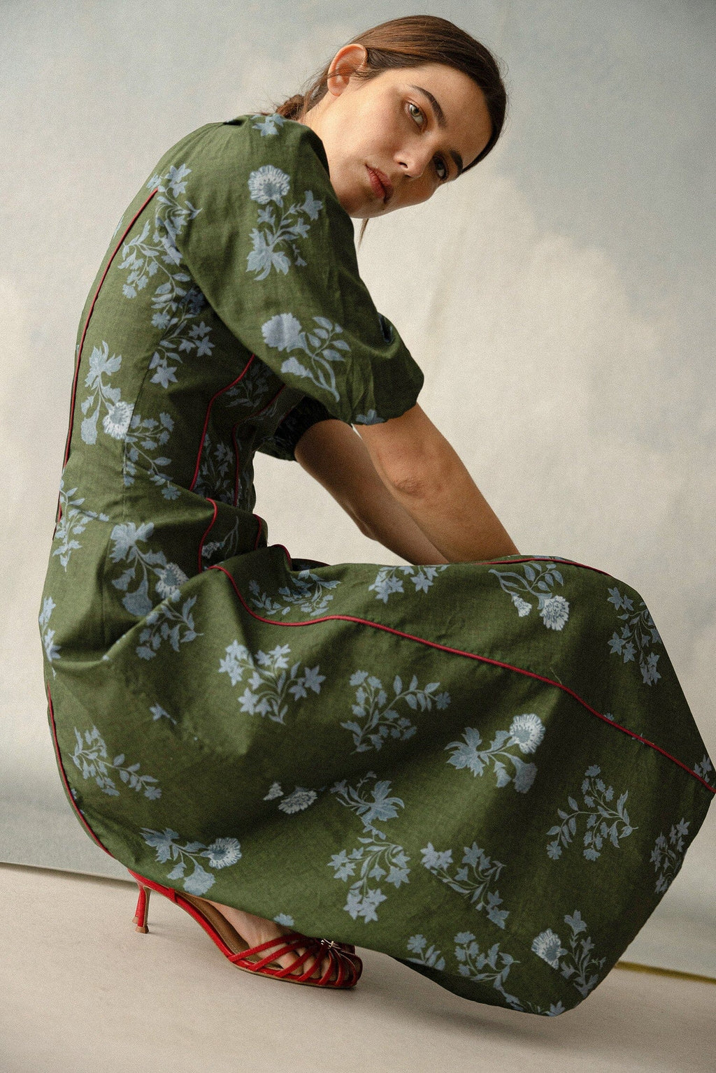 Calendula Green Dress