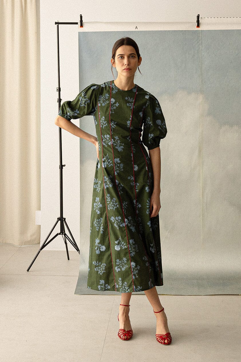 Calendula Green Dress