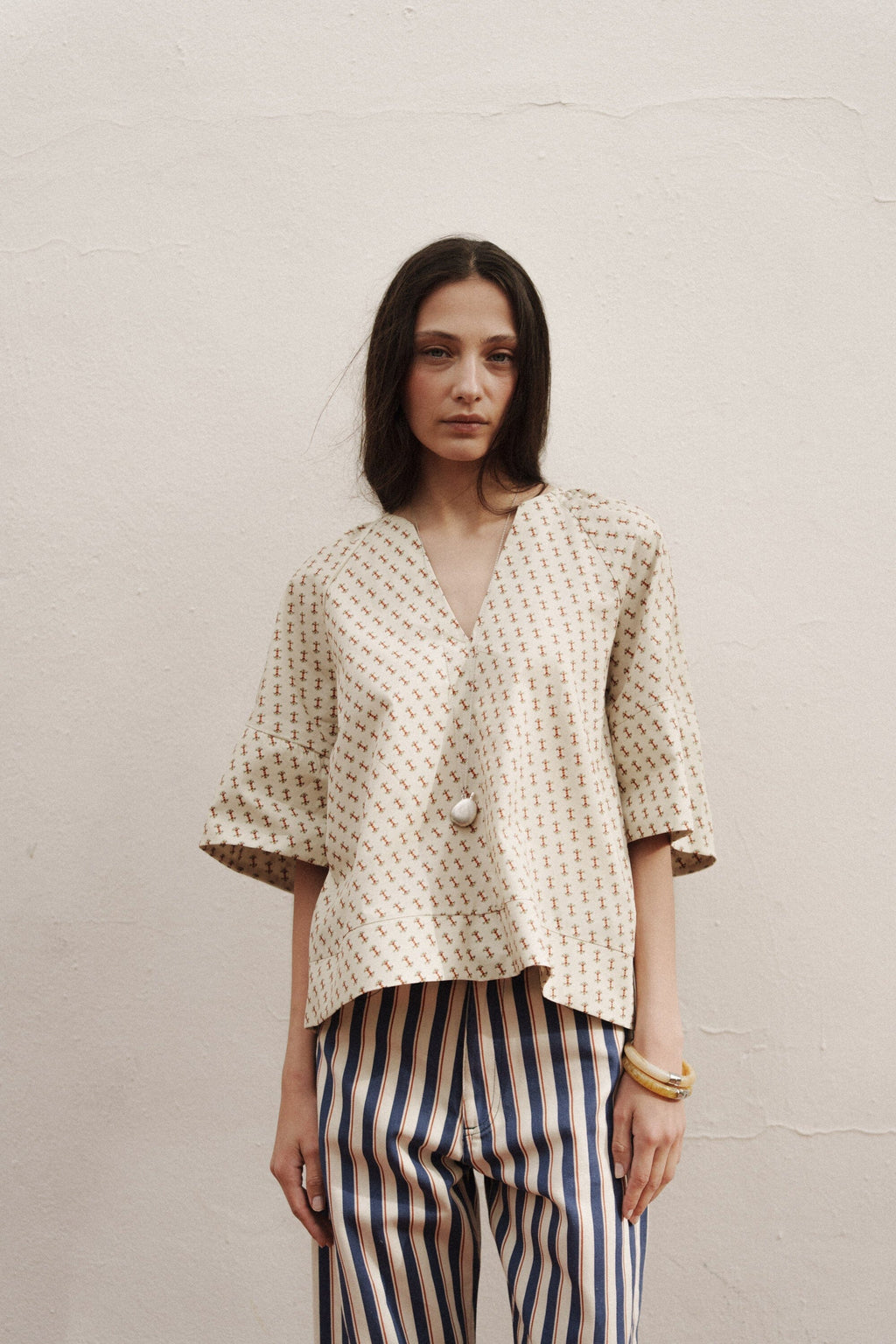 CAMISA SCARAB CRUDO