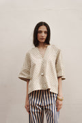 CAMISA SCARAB CRUDO