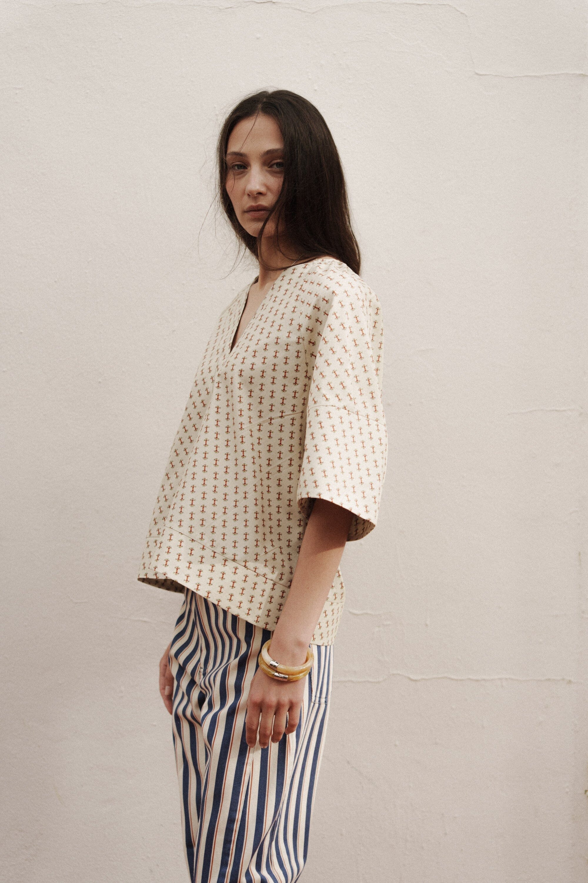 CAMISA SCARAB CRUDO