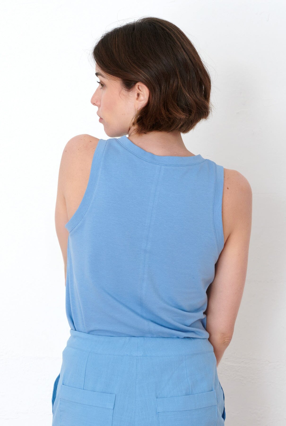 Camiseta Cristina azul