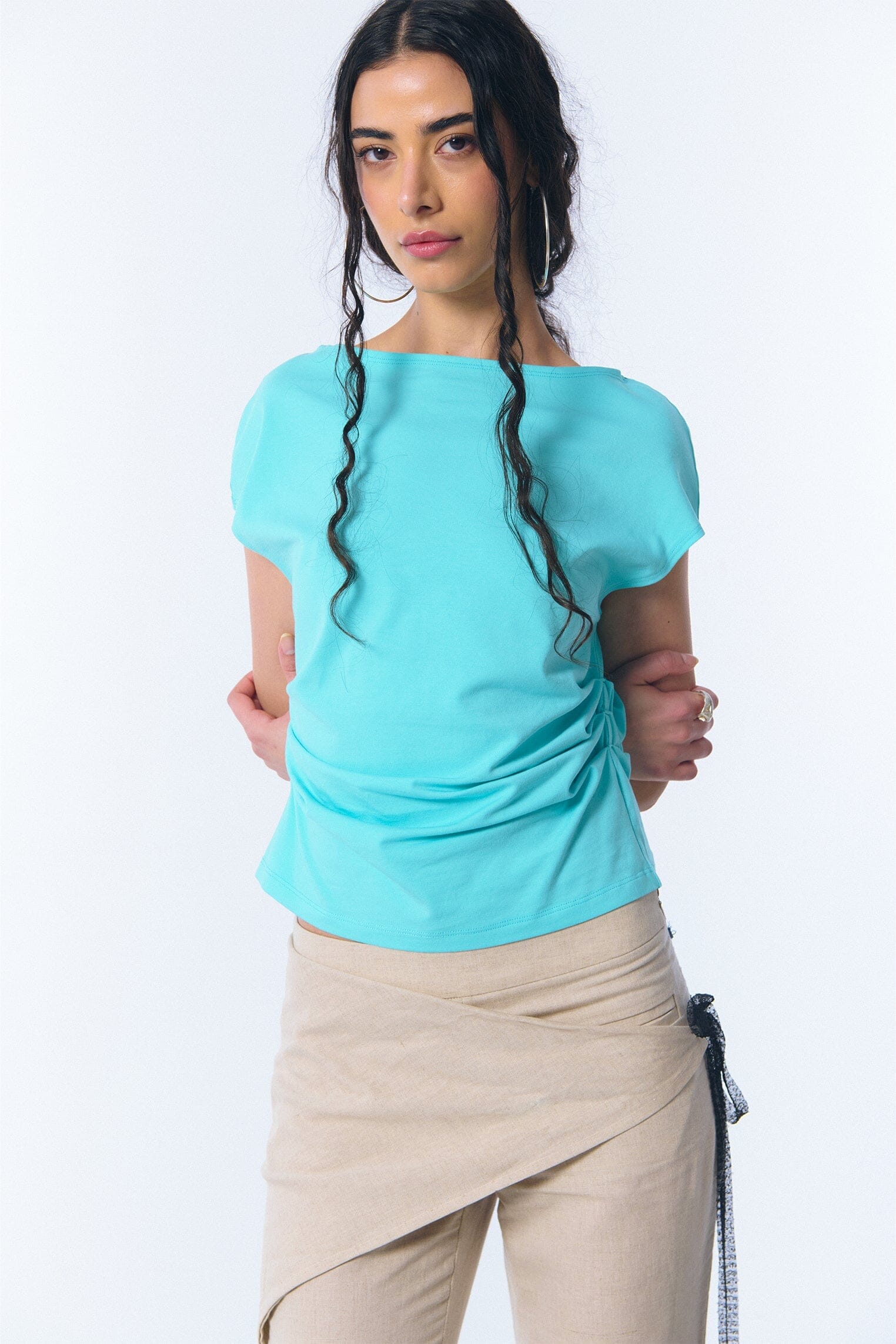 Camiseta "raíz" en algodón