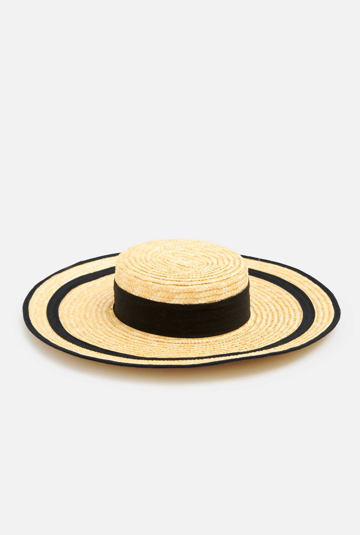 Canotier DOBLE NEGRO