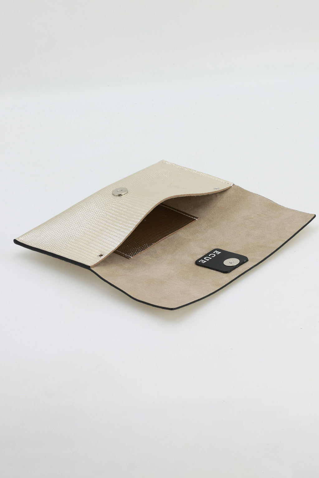 Cartera Maxi Premium Dorado Claro Ágata Natural
