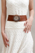 Cinturón Maxi Camel - Ágata Natural