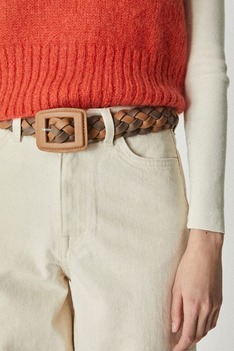 CINTURON SATTA CAMEL-TOPO