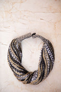 COLLAR SEDA JASP NEGRO/ NILE( NEGRO