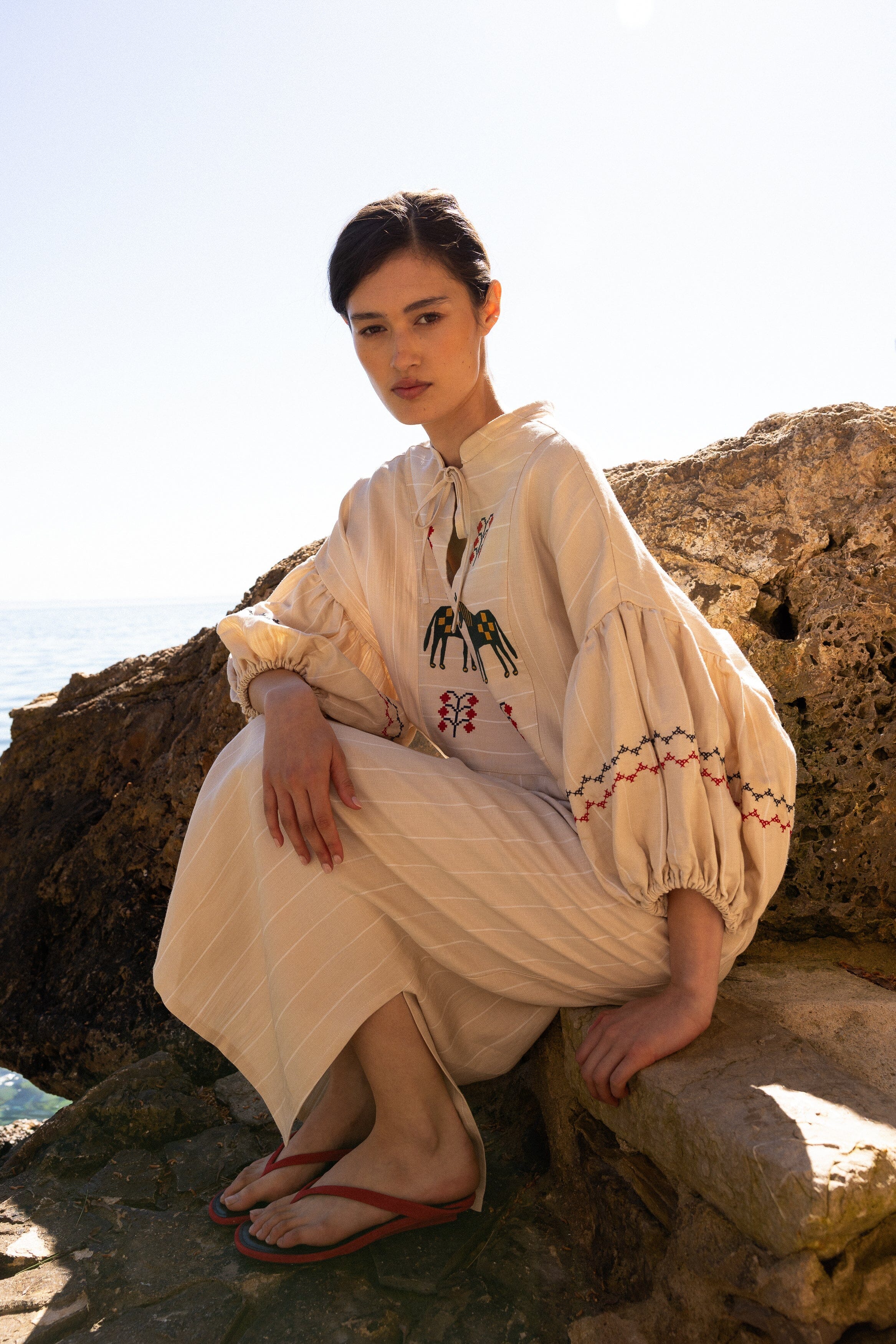 Eloisa Beige Dress