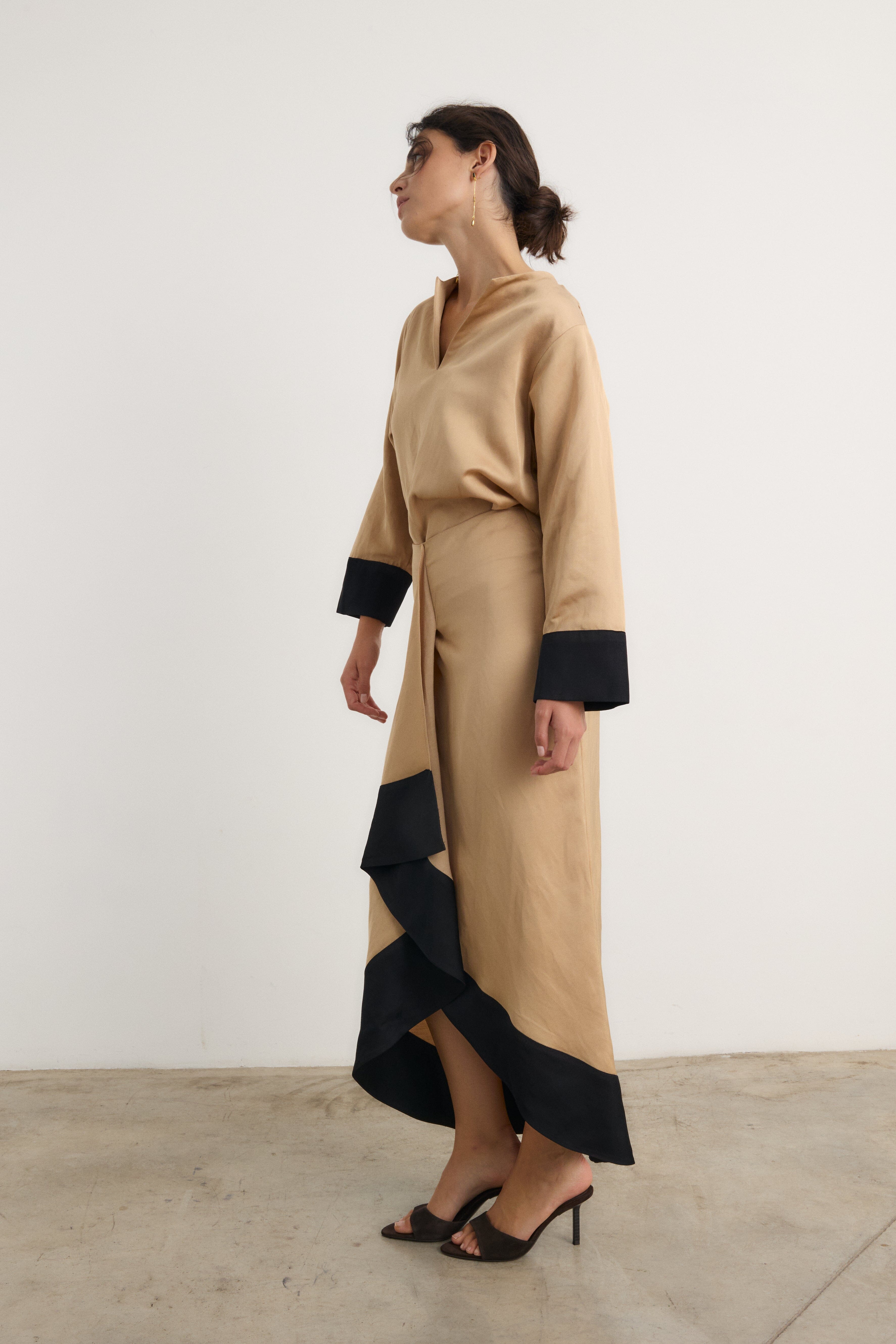 Falda Ada Beige