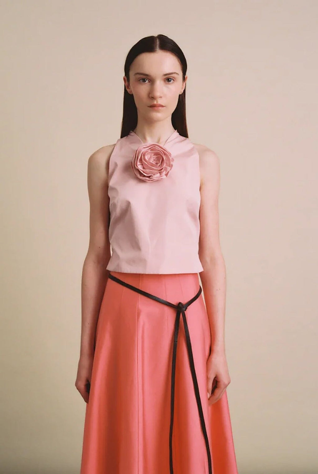 FALDA MIDI CORAL