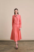 FALDA MIDI CORAL