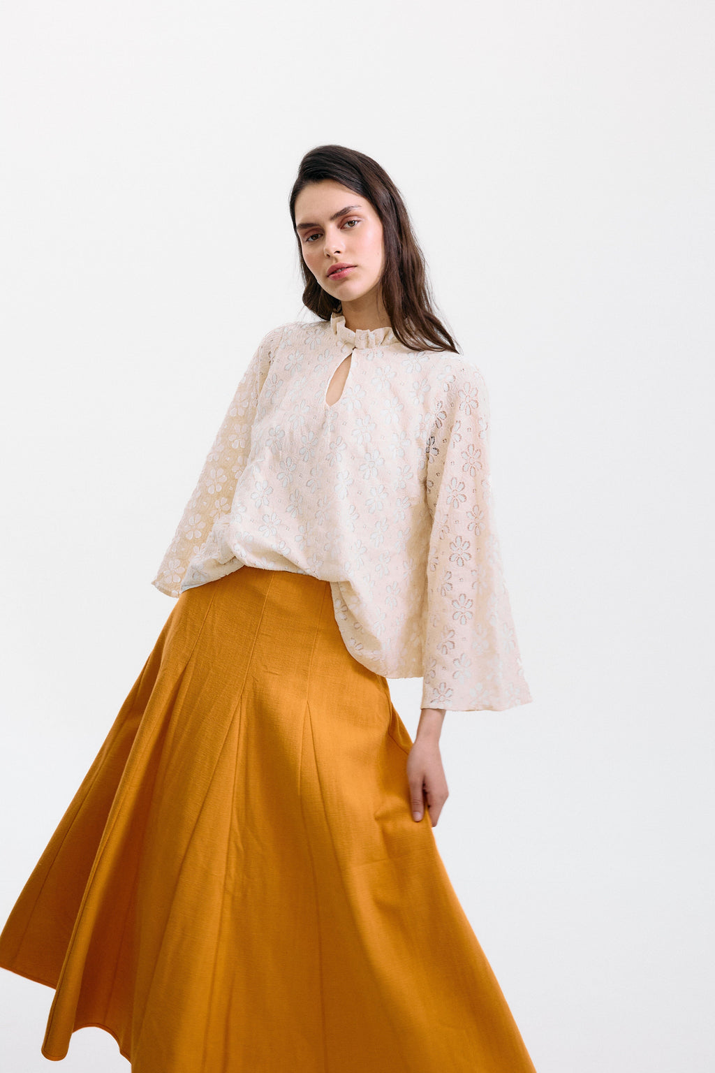 Falda Ora D`Oro Naranja