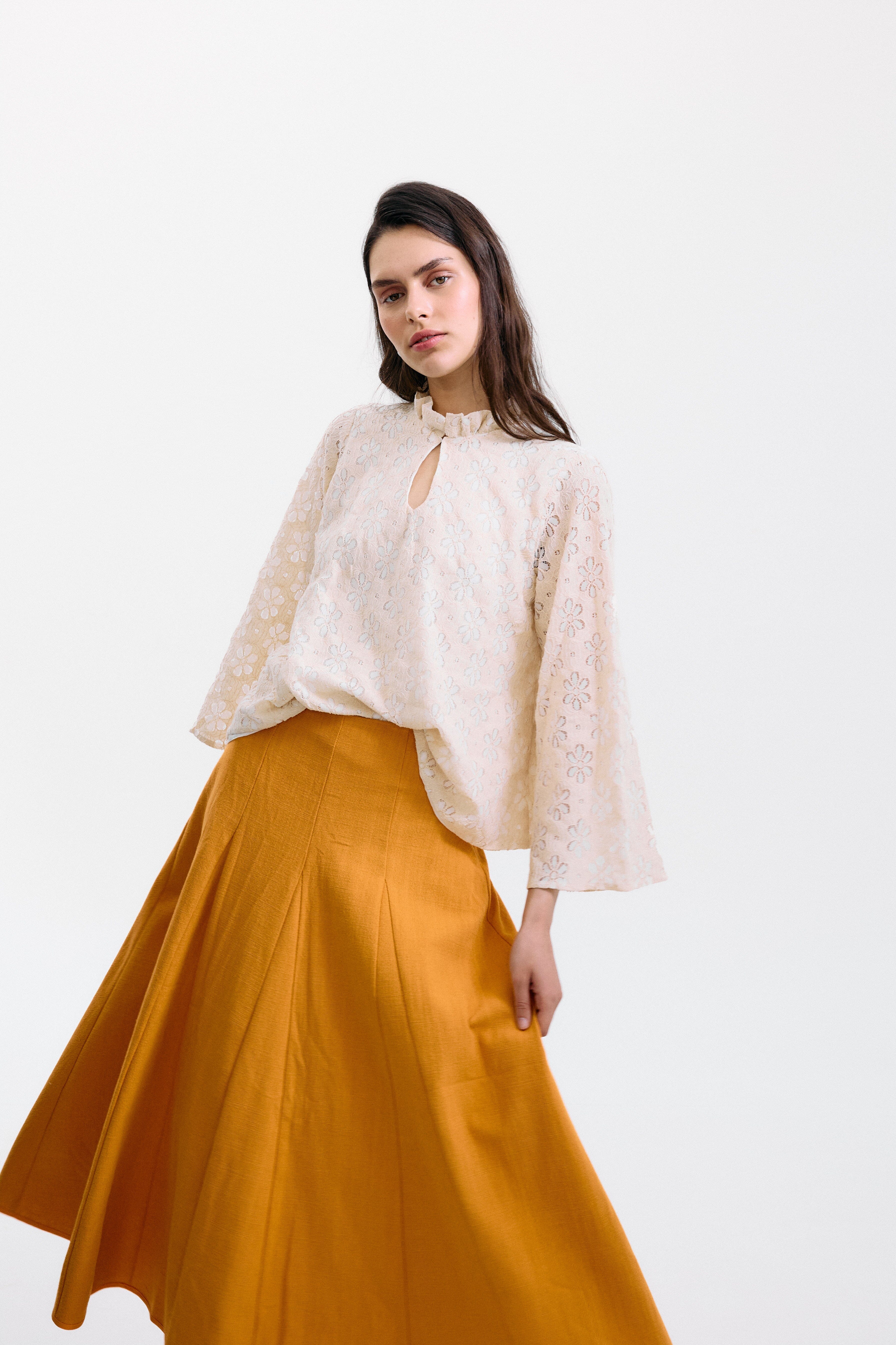 Falda Ora D`Oro Naranja