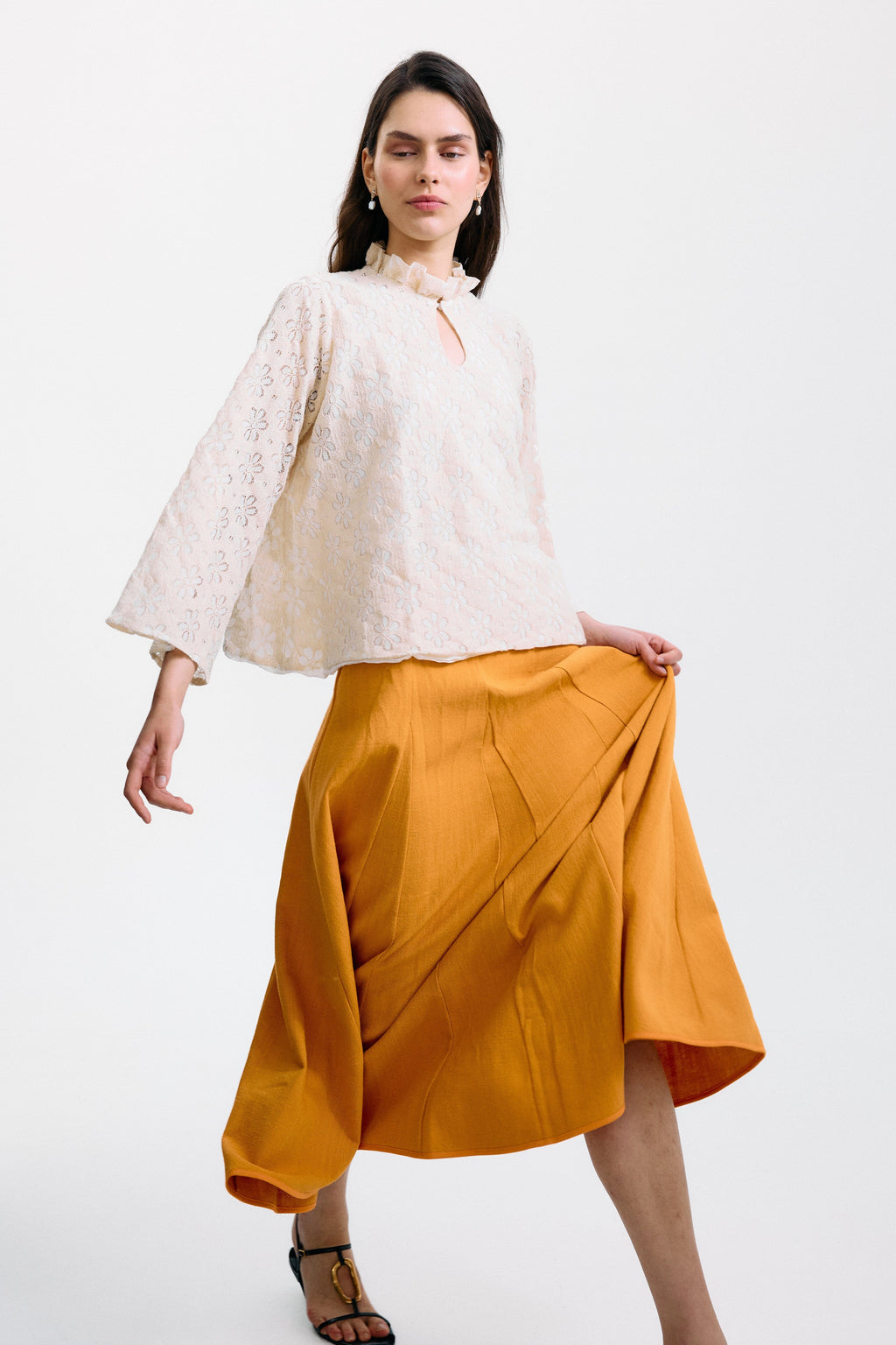 Falda Ora D`Oro Naranja
