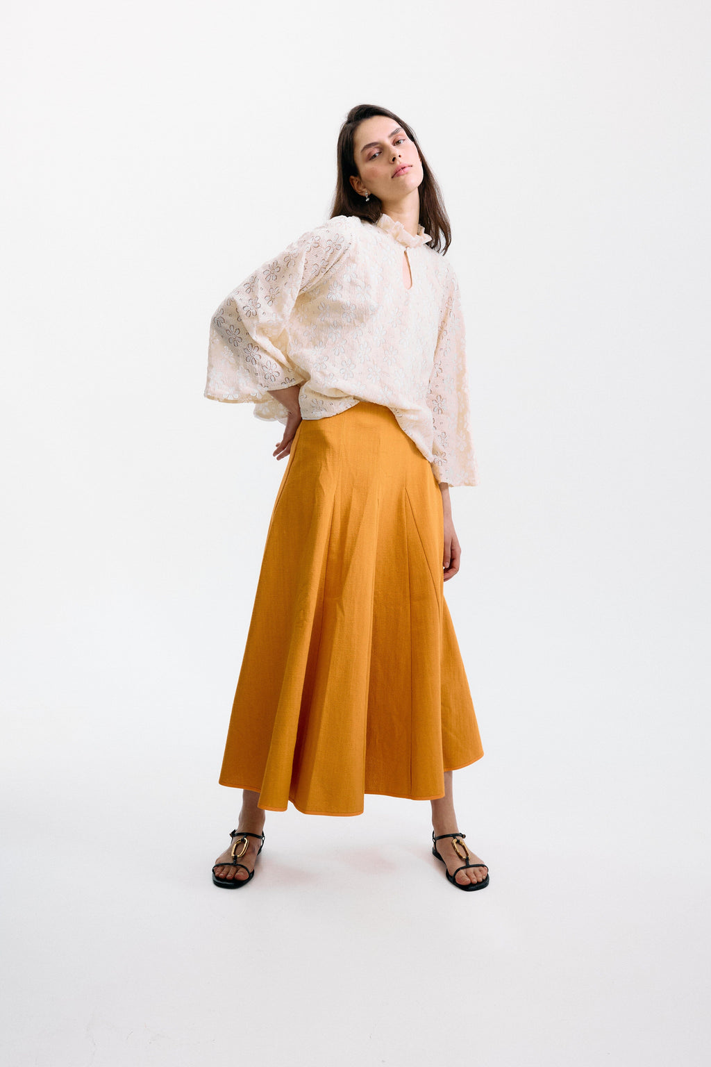 Falda Ora D`Oro Naranja