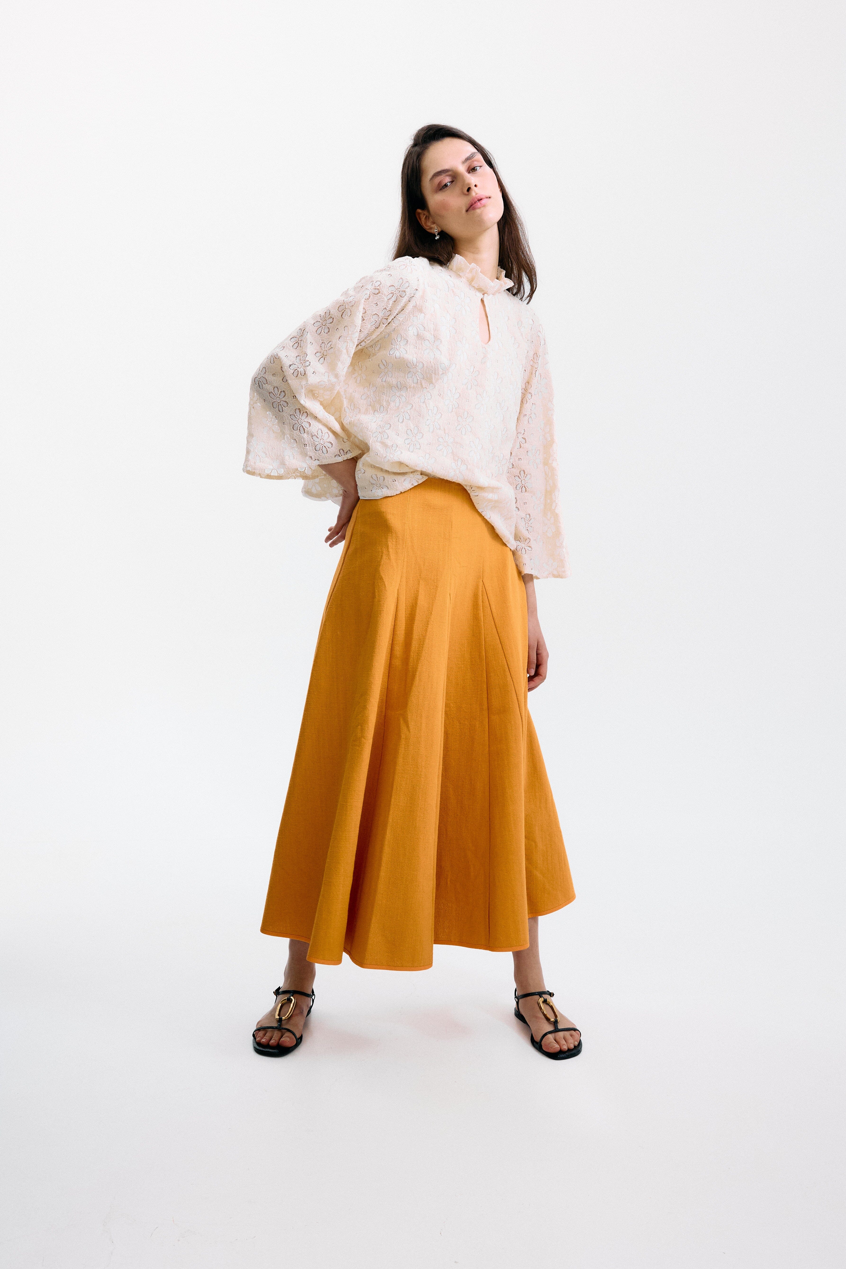 Falda Ora D`Oro Naranja