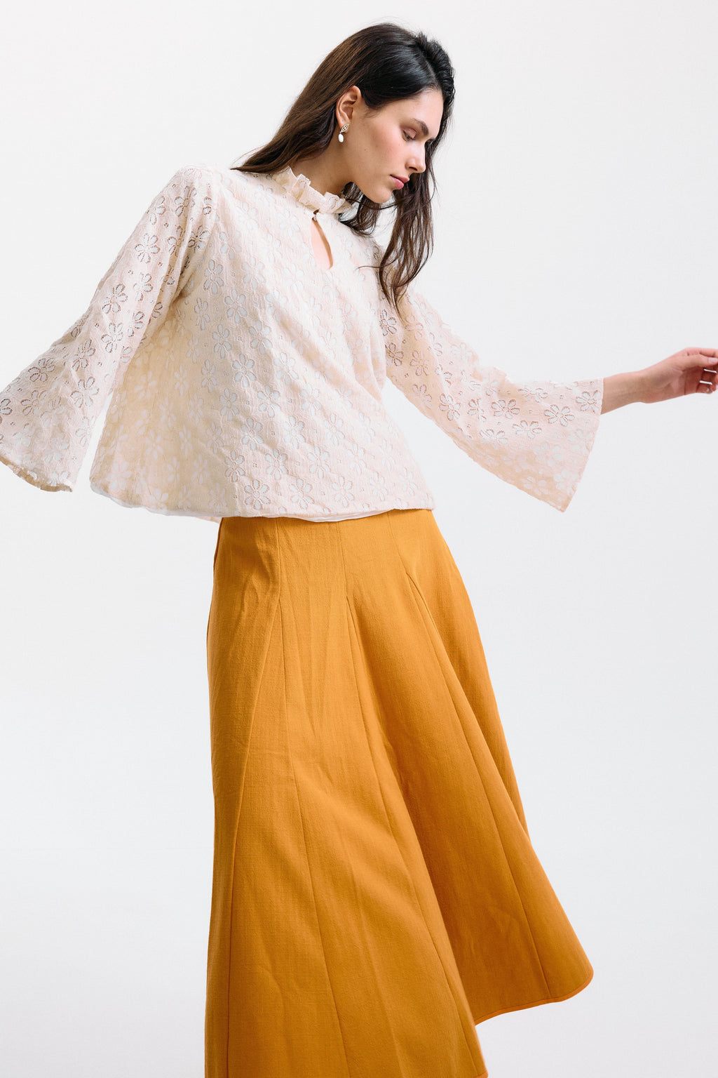Falda Ora D`Oro Naranja