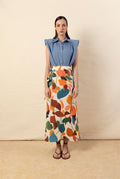 Falda Pareo tropical