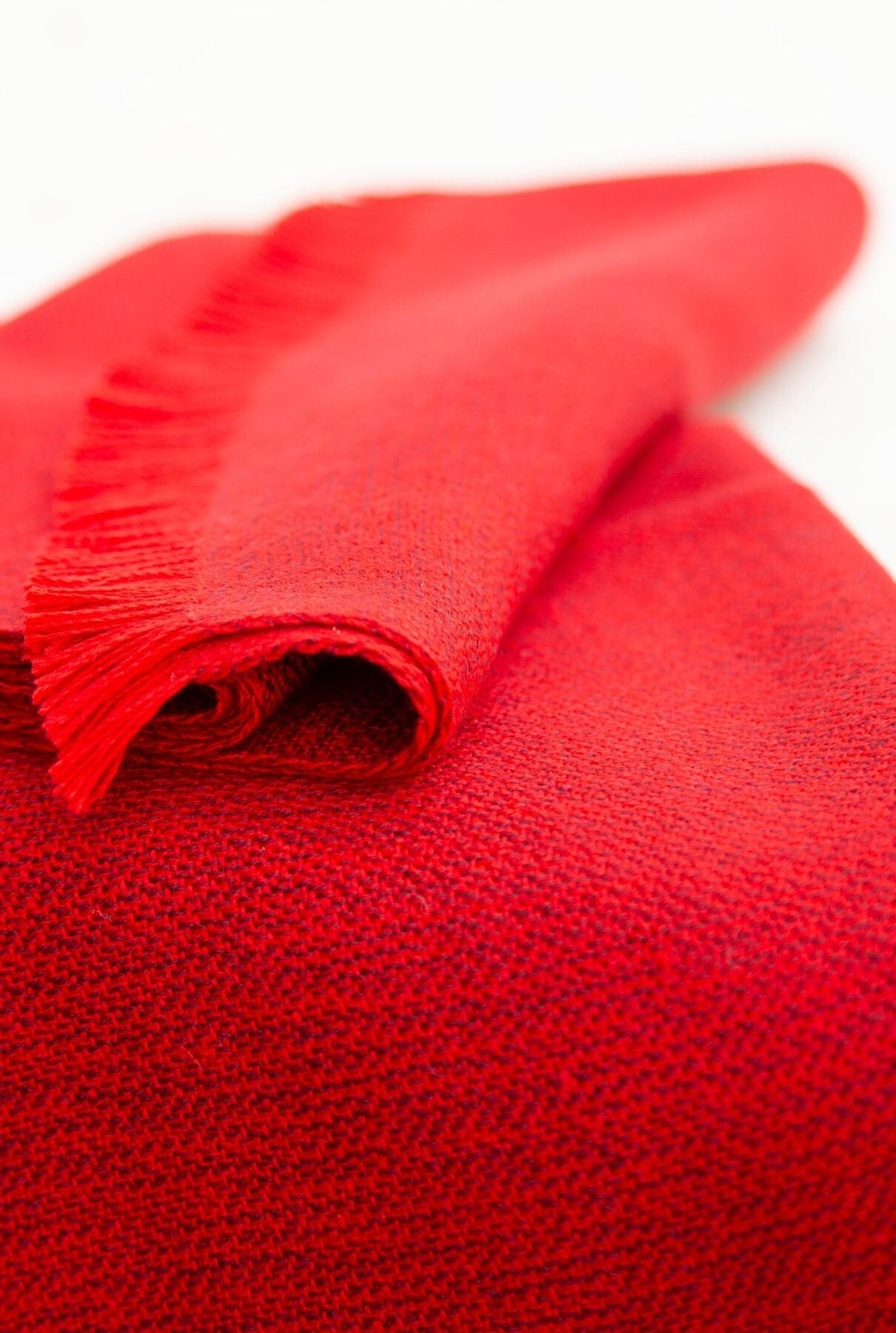FOULARD CASHMERE/ SEDA JASP VINO ROJO VALENTINO