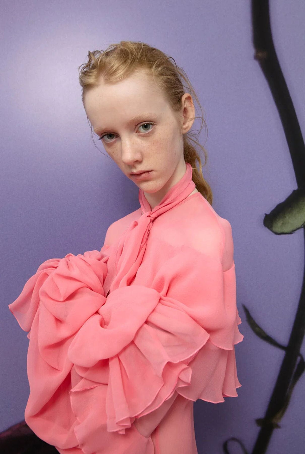 GIRLIE RUFFLE DRESS
