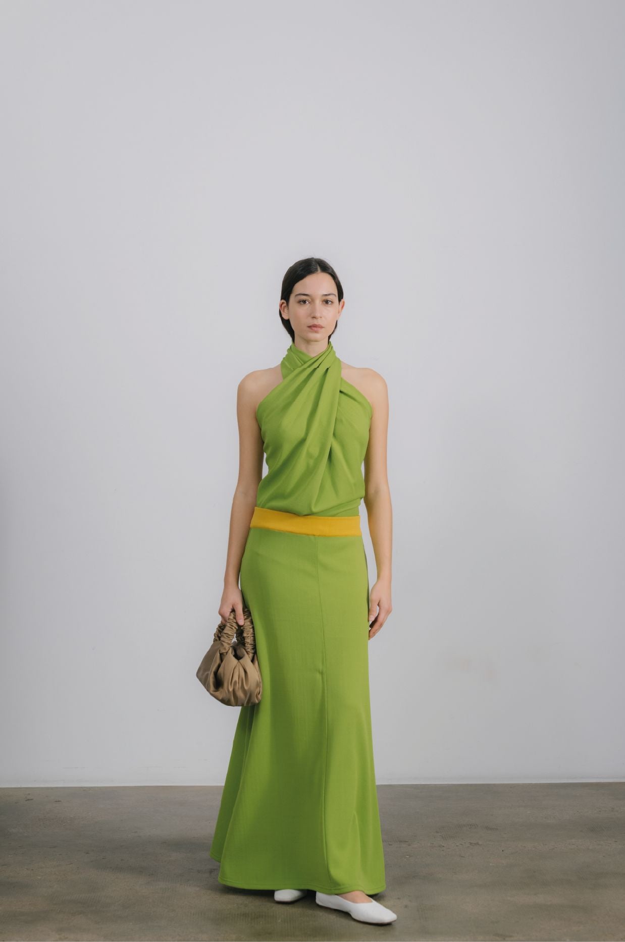 Isa Skirt Lime Green