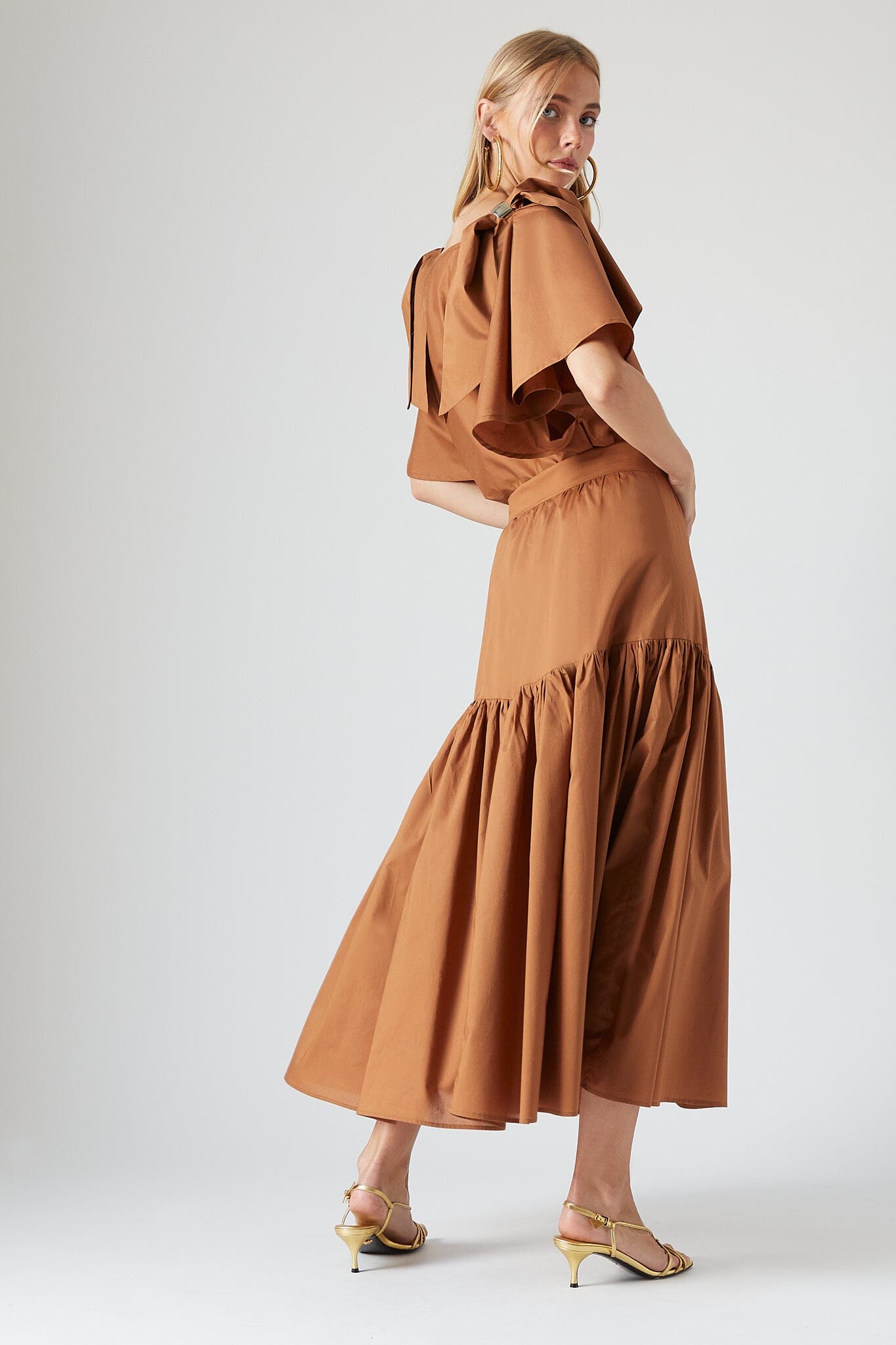 Luna Skirt Chocolate