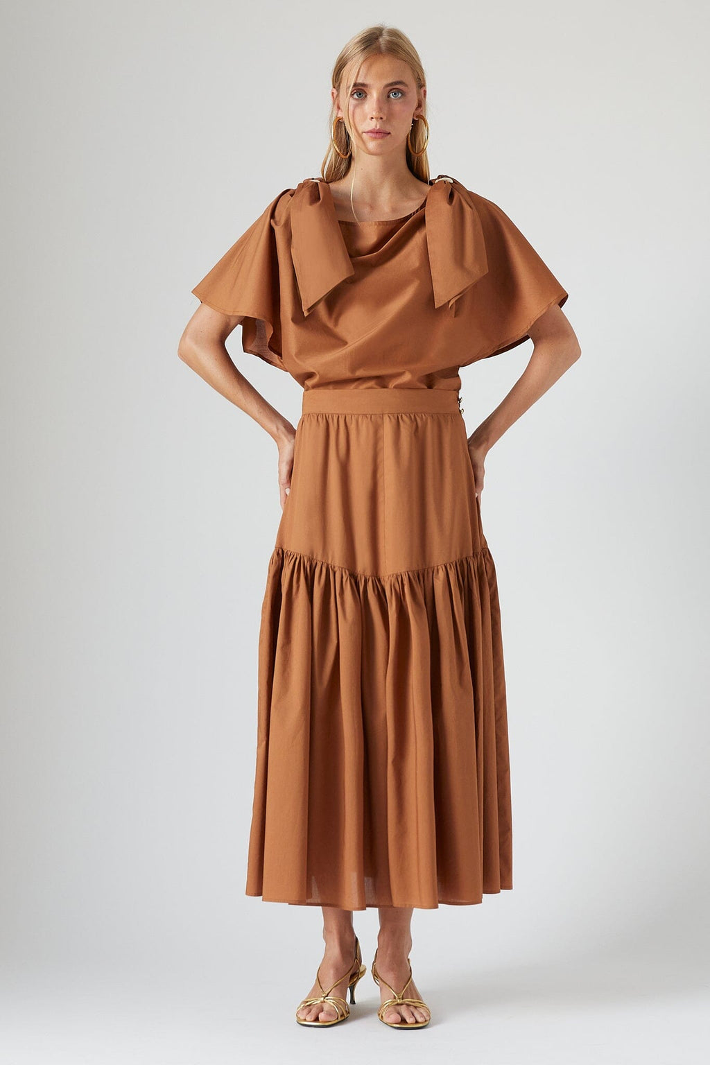 Luna Skirt Chocolate