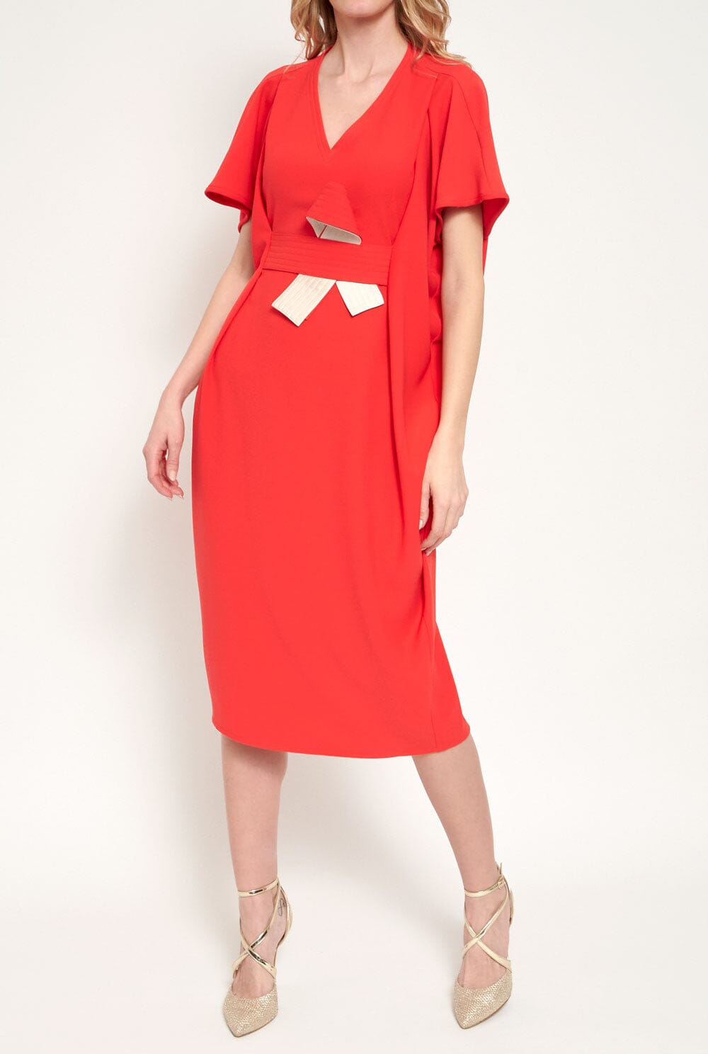 Mencia dress red