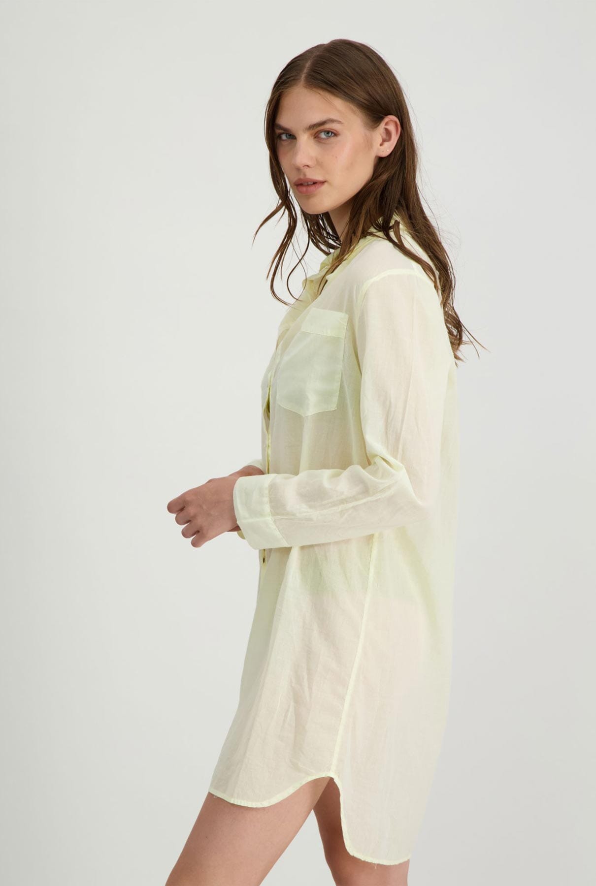 MIDI SHIRT VOILE