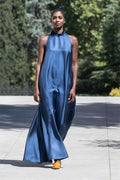 Modelo Mediterraneo Vestido Seda Natural