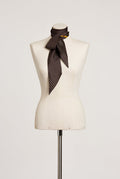 Nolita Check scarf negro