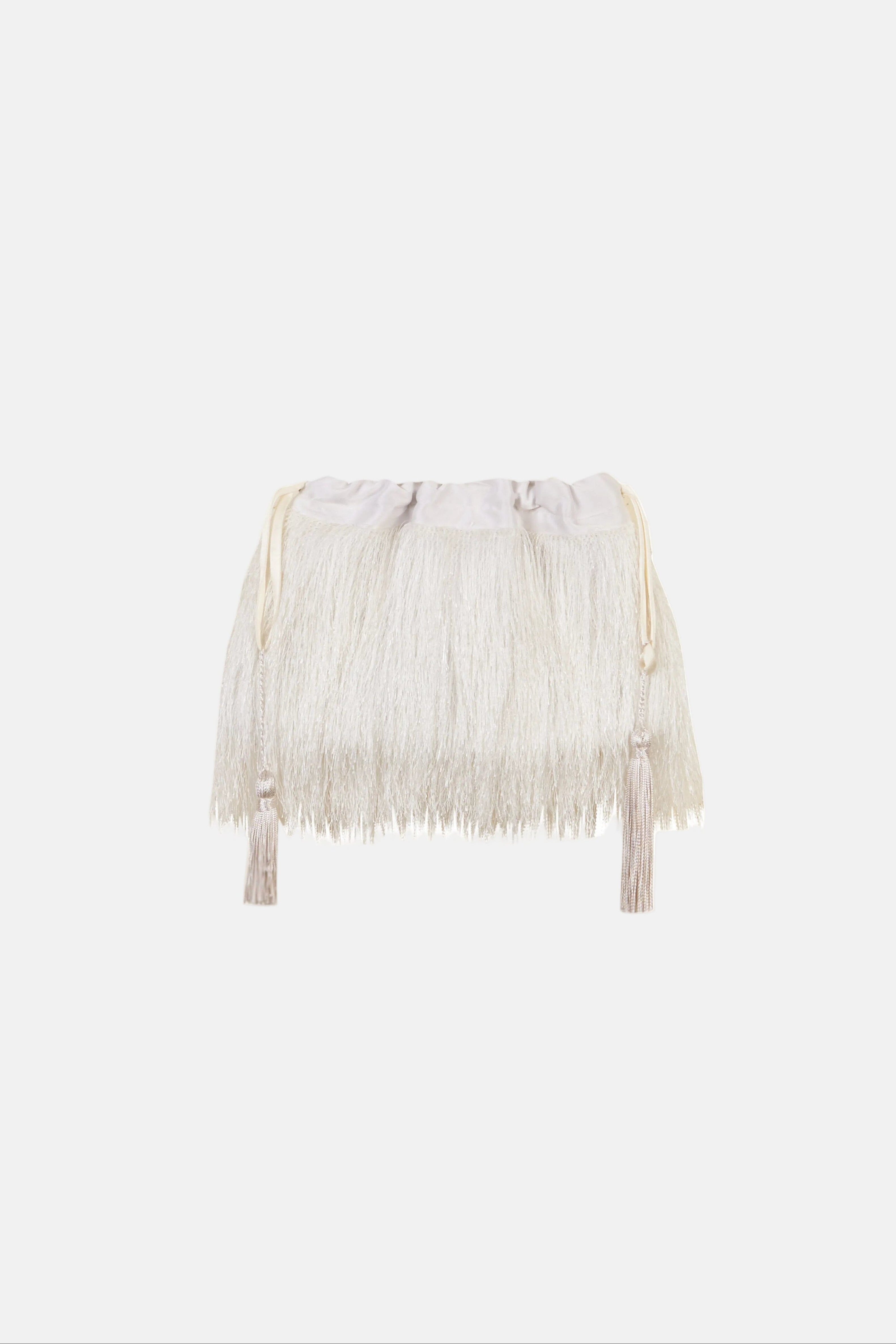 Omi Fringes Off White