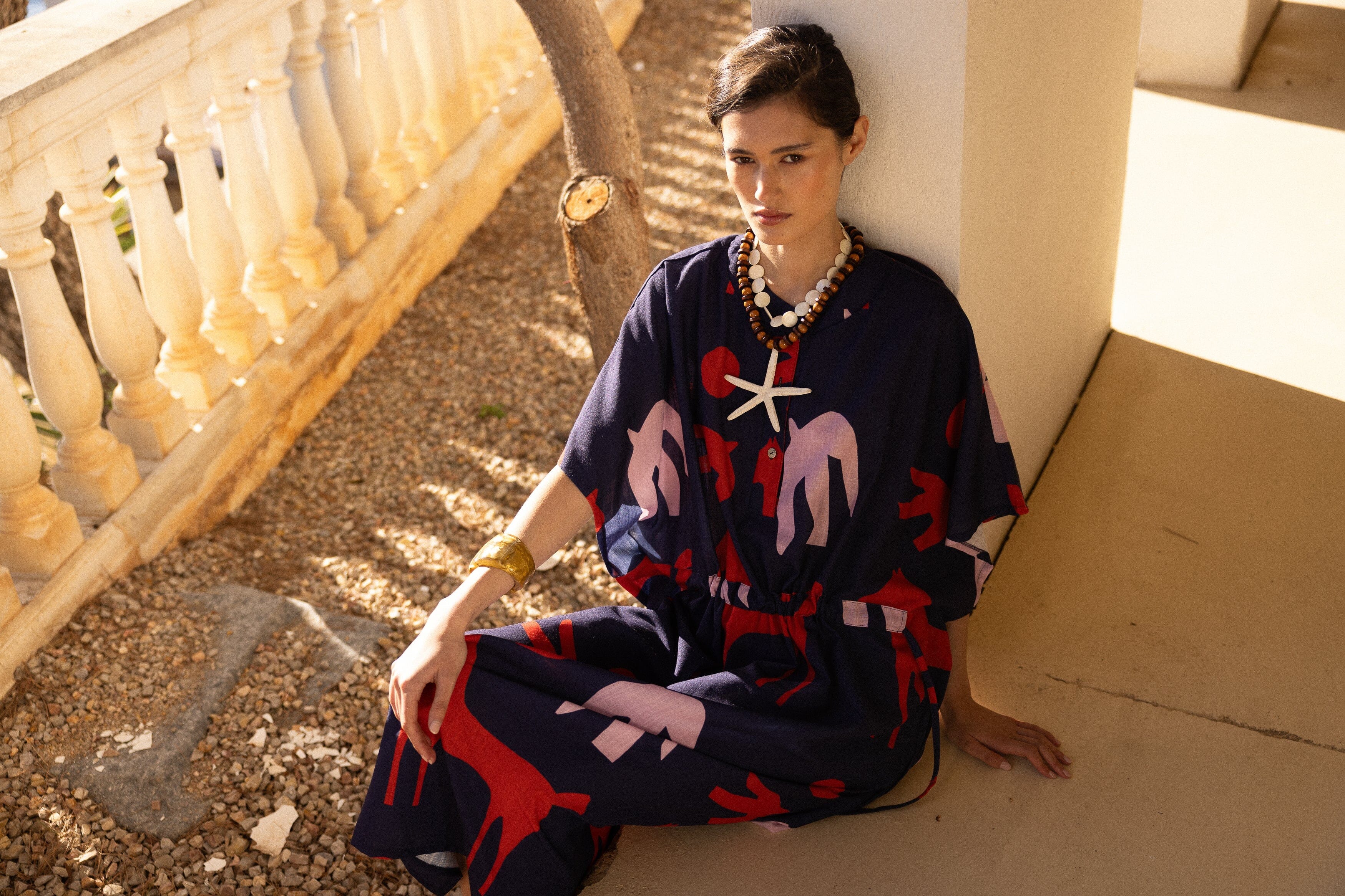 Orchie Blue Kaftan