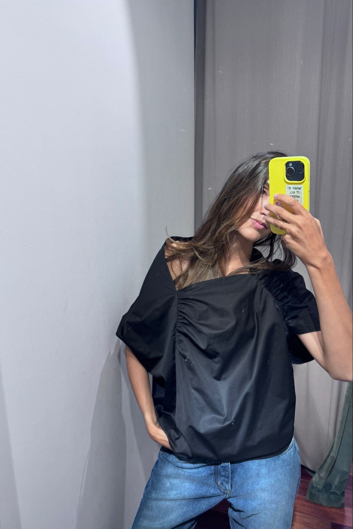 Origami Shirt Negra