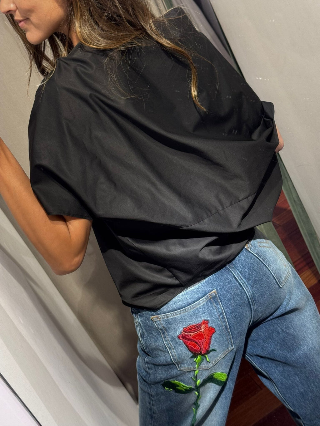 Origami Shirt Negra