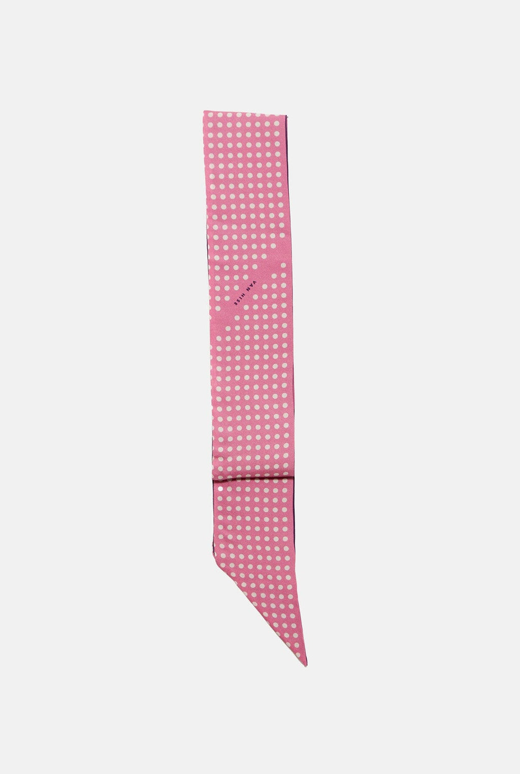 Pañuelo bandeau morado topos